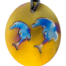 Teslas Adult Double Dolphin Gold Pendant - The pendant has the effect of strengthening the wearers energy field, thus helping to alleviate the bio-energy effects of some man-made EMF/EMR.