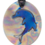 Teslas Teen Single Dolphin Patterned/Blue Pendant - The pendant has the effect of strengthening the wearers energy field, thus helping to alleviate the bio-energy effects of some man-made EMF/EMR.